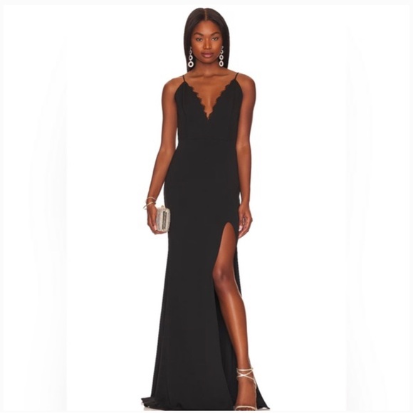 Katie May Saylor Lace Gown Anthropologie - Picture 3 of 11